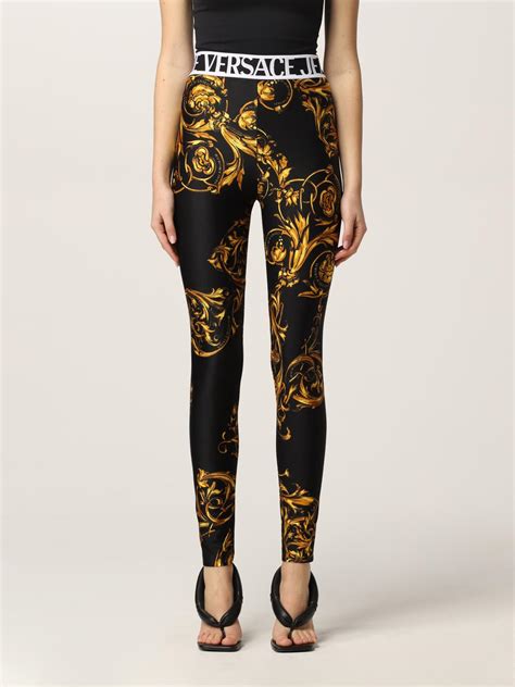 versace sportanzug damen|Versace yoga pants.